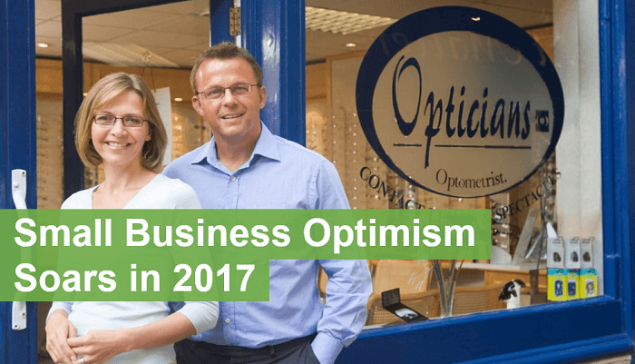 Small Business Optimism Soars in 2017